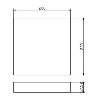 Manyetik parçacık testleri kaldırma kuvveti test blokları ASME standardı 177N/18.1kg Mpi ölü ağırlık kaldırma bloğu 1
