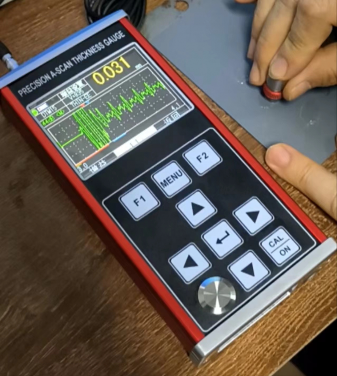 HUATEC Metal olmayan Ultrasonik Beton Kaplama Kalınlığı ölçer TG-6200 1