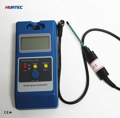 HGS-10A Taşınabilir Dijital Tesla Meter Manyetik Alan Testleri için Gauss Meter