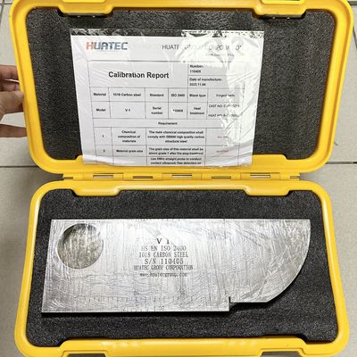 CS NDT Kalibrasyon Bloğu IIW V1 Tahribatsız Muayene İçin