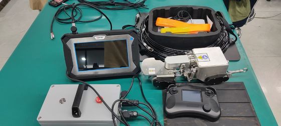 TG-M70C Plak Duvar Korozyonu tespiti için manyetik sürünen korozyon ve elektromanyetik ultrasonik kalınlık ölçüm robotu