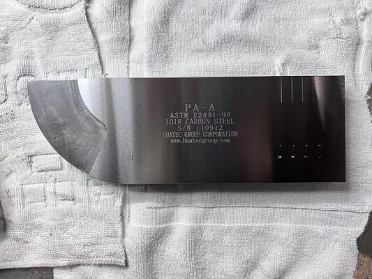 Aşamalı Dizi Tip A Blok Kalibrasyon bloğu - Tahribatsız Muayene Hizmeti