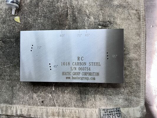 AWS D1.1/D1.1M-2015 RC Resolution Ultrasonic Calibration Block for Angle Beam Transducers