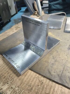 25 Kusurlar Manyetik parçacık/DYE Penetrant Standart Test Kiti MT/PT KIT