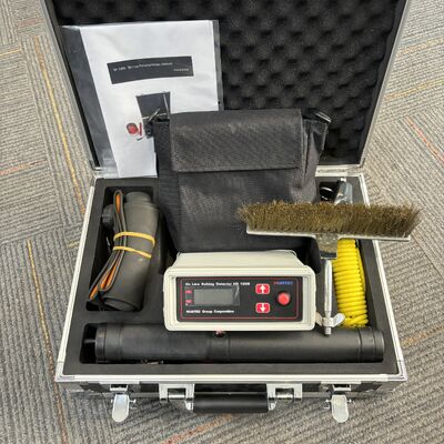HD-120M Hafif Yüksek Voltajlı Tatil Detektörü Üç sonda tasarımı Aşırı Voltaj Koruma Gemi Boru hattı Enamel Kaplama Pinhole Detektörü