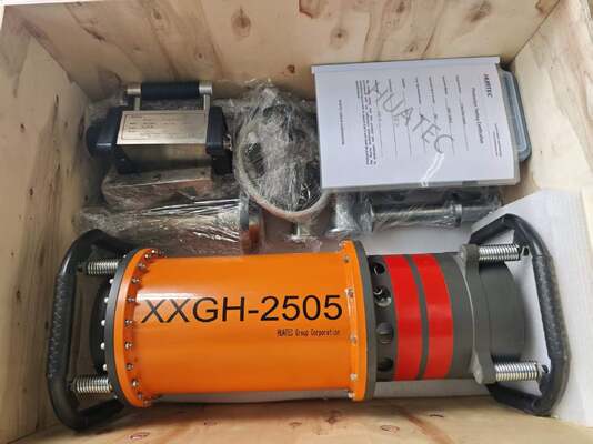 X-Ray boru hattı sürünme makinesi boru çapı algılama aralığı Dia 400-1100mm