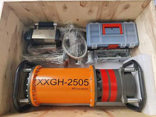 HXPC-100B1X X-ışını boru hattı tarayıcısı Magnetik konumlandırma 360° Petrol gaz boru hattı için radyografik kaynak dedektörü
