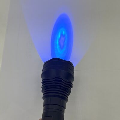 Cep LED ultraviyole fener lambası Ultra yüksek parlaklık Uzun çalışma saatleri