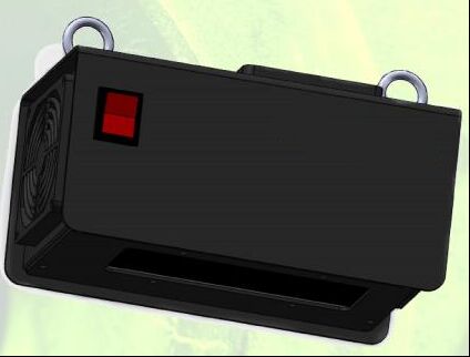 DG-24W Süspansiyon Tipi Tavana Monte LED UV Işığı NDT Floresan Testi İçin