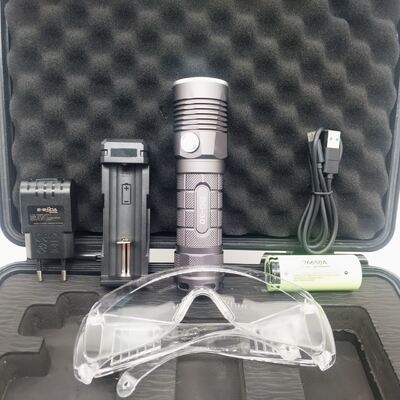 Torch LED UV ışığı LED Ultraviyole El Feneri Uzun Çalışma Saatleri ve Kararlı Kalite