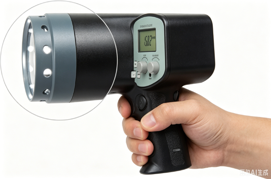 HDTS-3350PC Yüksek Hassasiyetli Stroboskop Meter İç ve Dış Trigger Flash Tachometer