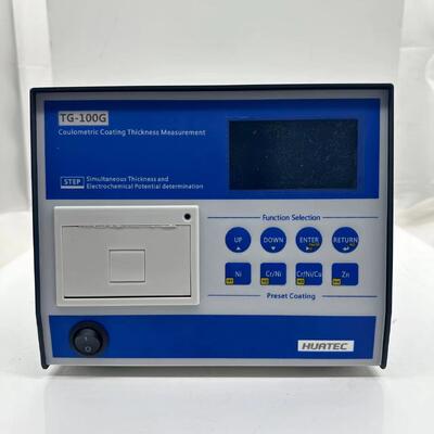 Test TIN Kablolar Üzerindeki Kaplamalar Dahili Yazıcı Elektroplating Kulometrik Kalınlık Denetleyicisi