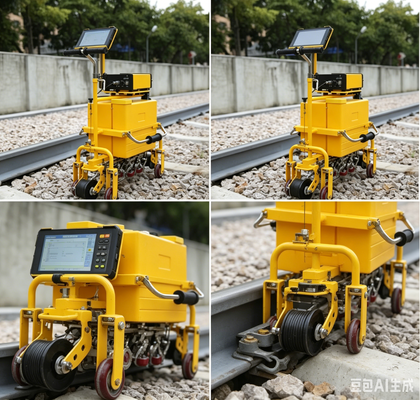 FD-GT-20 Demiryolu Ultrasonik Hata Detektörü 43 ~ 75kg / m Demiryolu Yüksek Hızlı Demiryolu Metro Denetimi
