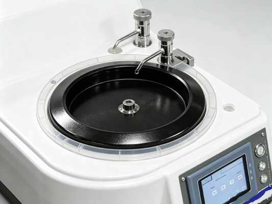 HPA-1SE Yüksek Torklu Metalurjik Taşlama Parlatma Makinesi φ254mm Disk Hızlı Başlatma Durdurma Metalografik Numune Hazırlama Makinesi