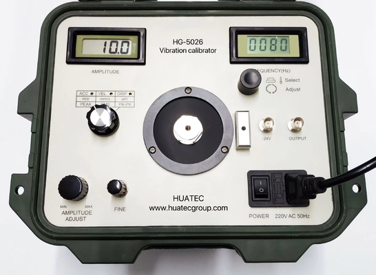 HG-5026 titreşim hızlandırıcı Hız ve yakınlık dönüştürücü Shaker Kalibratör