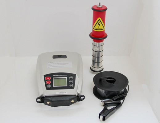 50KV Intelligence Pulsed High Voltage Holiday Detector, 0.1~35mm kalınlık aralığı ve ±(0.1kv+3%) Voltaj hassasiyeti ile