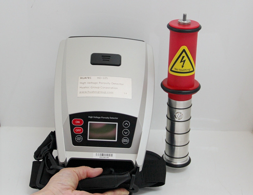 50KV Intelligence Pulsed High Voltage Holiday Detector, 0.1~35mm kalınlık aralığı ve ±(0.1kv+3%) Voltaj hassasiyeti ile