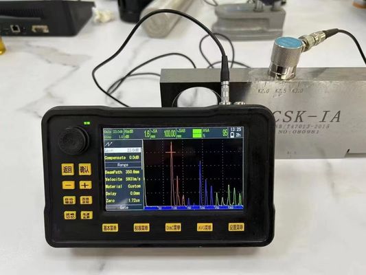 FD540Mini El Ultrasonik Kusur Dedektörü Tam Dokunmatik Çalışma SD Kart Veri Aktarma Tip-C Hızlı Şarj Boru Hattı Kazan Metal NDT Test Makinesi