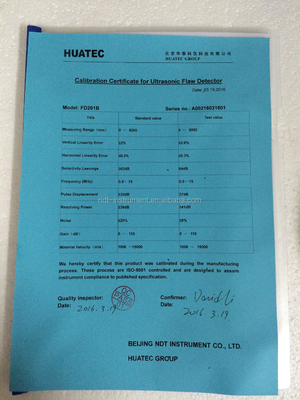 Ndt Test Defect Detector Ip65 Katı Metal Konumu