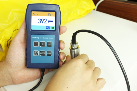 Büyük Aralık 13 mm Kaplama Kalınlığı Ölçüm Ateş geçirmez