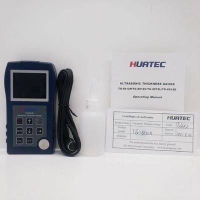 HUATEC TG-8812 Gelişmiş Ultrasonik Kalınlık Ölçücüsü 0.55-500mm Aralık Yüksek Hassasiyet ve Bluetooth