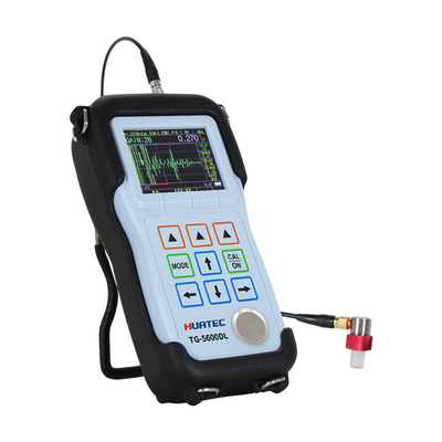 Yüksek çözünürlüklü LCD yıkıcı olmayan test cihazı ultrasonik kalınlık ölçer