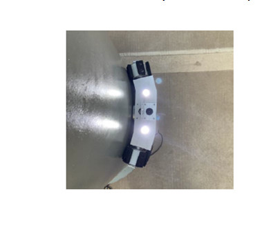 TG-M69 Crawler Wall Curved Surface Climbing Thickness Measurement Robot (TG-M69): Duvarın eğri yüzeyi tırmanış kalınlığı ölçüm robotu