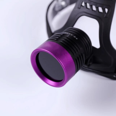 DG-3101S Palma Boyutu 90 Derece Yukarı ve Aşağıya Düzenlenebilir UV 365nm LED Siyah Işık Farı