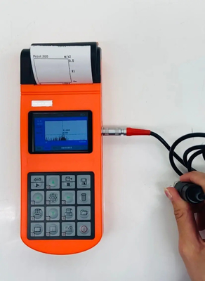 HG-6380 Gerçek Zamanlı Spektral Grafiği Piezoelektrik Hızlandırma titreşim Analizi Meter