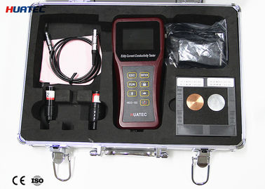HEC-102 Demirsiz Metaller Taşınabilir Eddy Akım Elektrik İletişimliliği Saflık Ölçücüsü