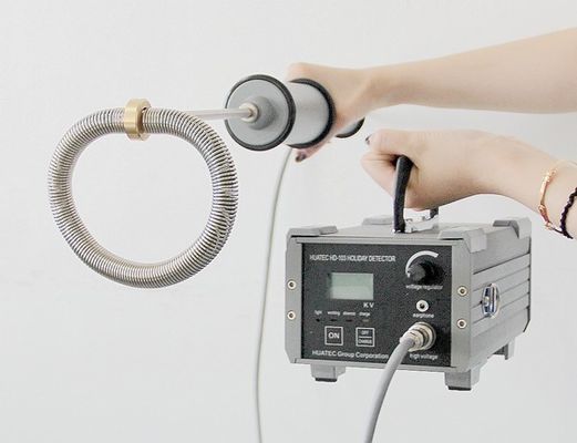 HD-103 Yüksek Voltajlı Tatil Detektörü 0.2-30KV LCD Ekranı 0.5-10mm Kaplama Pinhole Sızıntı Detektörü Boru hattı tankı korozyon önleme denetimi için