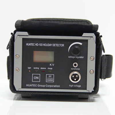 HD-103 Yüksek Voltajlı Tatil Detektörü 0.2-30KV LCD Ekranı 0.5-10mm Kaplama Pinhole Sızıntı Detektörü Boru hattı tankı korozyon önleme denetimi için