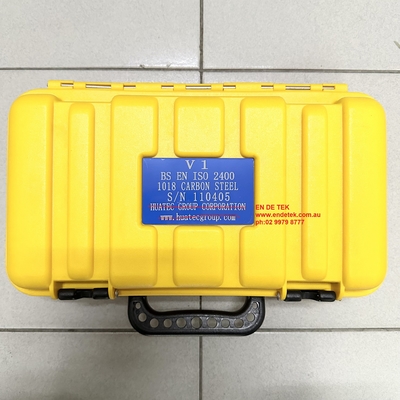 IIW V-1 CS SS AL Malzeme UT Kalibrasyon Blokları NDT Aracı
