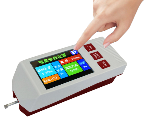 22 Parametreler TFT Dokunmatik Ekran Grafikli Taşınabilir Kabalık Testi