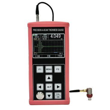 Beton kalınlığı ölçer TG-6200 üzerinde kaplama el ölçümü