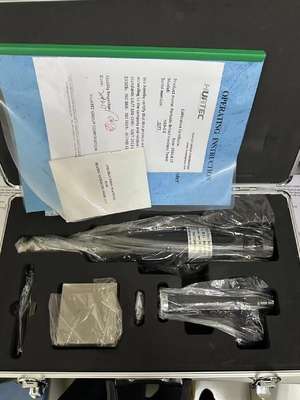 HBX-0.5 Siyah Metal 4.9J Çarpışma Kapasitesi ve 10mm Çelik Top Diametresiyle Taşınabilir Brinell Sertlik Denetleyicisi