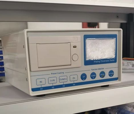 TG-100E Kulometrik Metal Kaplama Elektrolitik Kalınlık Ölçücüsü Dahili Yazıcı