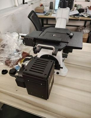 HM-50P Metallografik Polarizasyon Mikroskopu 50-500X Büyütme