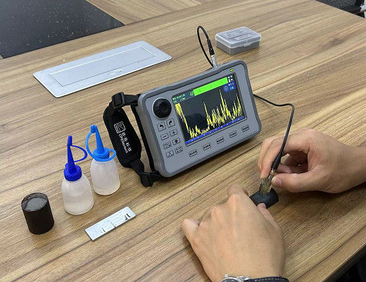 TG-8000 İndüksiyon sertleştirilmiş katman için ultrasonik derinlik testi