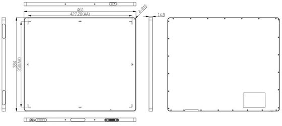 H3543HSA-AG IP51 hafif ağırlık DR panelli