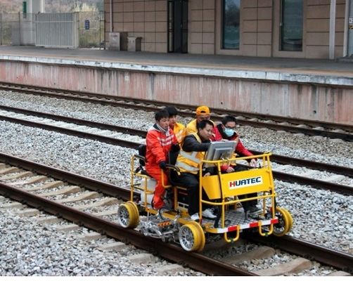 FD-GT60 Taşınabilir Demiryolu Yolu UT Hata Detektörü Elektrikli Demiryolu Test Arabası Yüksek Hızlı Demiryolu Metro Genel Demiryolu Denetimi