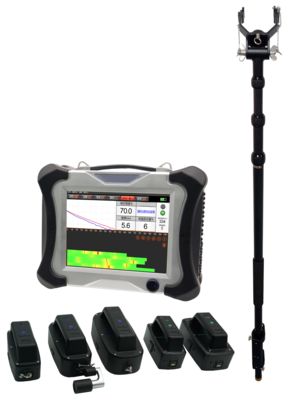 HEF-17 Pulse Eddy Current Metal Pipe Wall Thickness Tester LCD Ekranlı