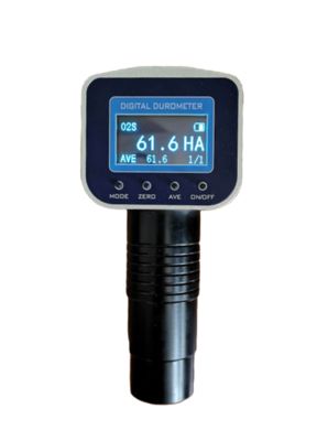 HT-6620 Taşınabilir 0-30s Zaman Ayarlama Yüksek Hassasiyetli Kıyı Durometresi Kauçuk Plastik için USB OLED Ekranı