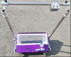 HC1400-LED Yürüyen Tekerlekler ve Kaynak Muayenesi için Yardımcı Çubuklu İş Gücünden Tasarruf Sağlayan Vakum Kutusu Sızdırmazlık Test Cihazı