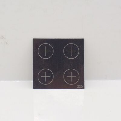 Standart duyarlılık testi numunesi Qqi manyetik parçacık inceleme testi Shim