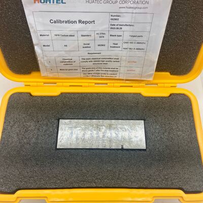 NDT Cihaz Kalibrasyon Blokları A6 Ultrasonik Test Bloğu