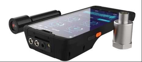 HG-180A Yolu Temelli Denetim Çift Kanal titreşim Analizörü Dinamik Dengeci