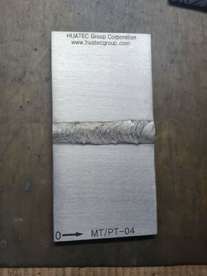 25 Kusurlar Manyetik parçacık/DYE Penetrant Standart Test Kiti MT/PT KIT