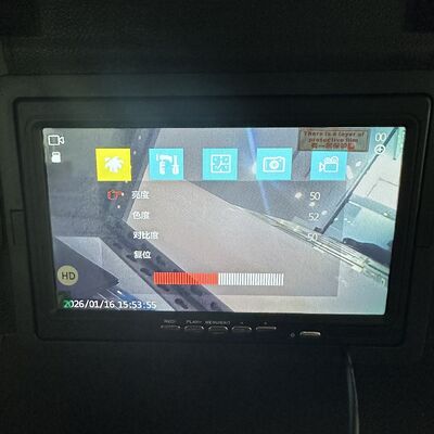 DG-800 Boroskop UV Işığı ile Boru Hattı Floresan Muayenesi için IPS Gerçek Renkli Ekran