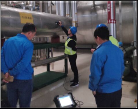 HEF-17B Hareket halindeki akım kontrolü, kaplama katmanının dışındaki metal boru duvarının kalınlığı